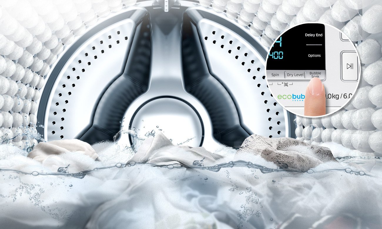 system ecobubble w Samsung WF70F5E0W2WEO