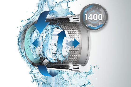 Samsung Max. prędkość wirowania 1400 (obr/min)