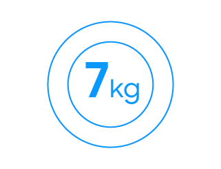 7kg ładowności