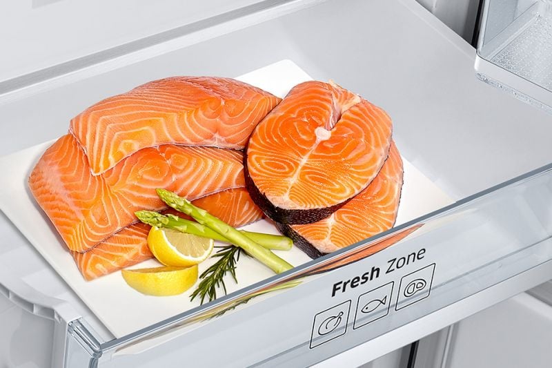 Samsung Idealne warunki przechowywania. Szuflada Fresh Zone Samsung Idealne warunki przechowywania. Szuflada Fresh Zone