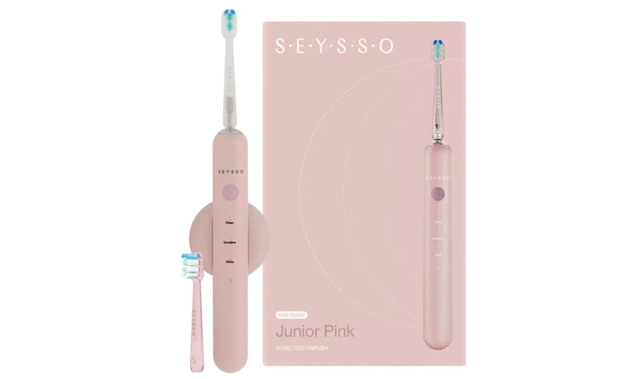 Szczoteczka soniczna dla dzieci Seysso Junior Pink