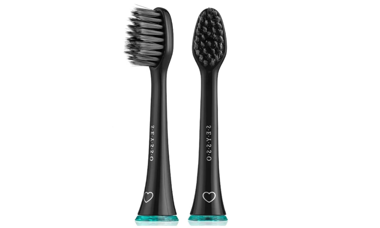 Końcówki do szczoteczki Seysso Carbon Antibacterial 2 szt.