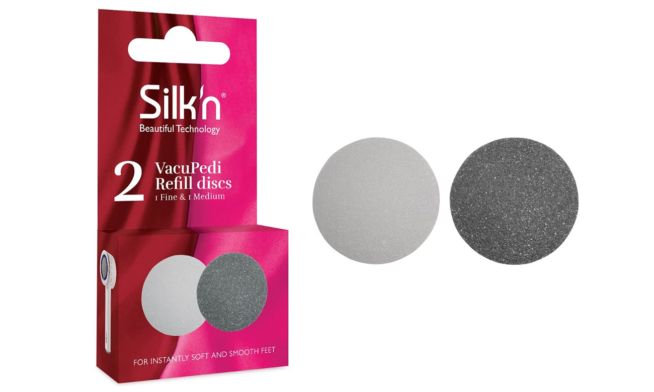 Silk'n VacuPedi refill callus remover disc Fine & Medium
