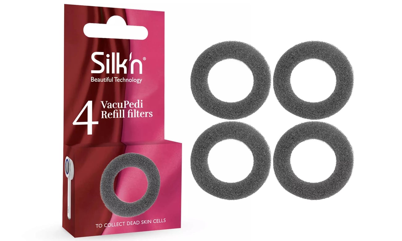 Silk'n VacuPedi refill filters 4x