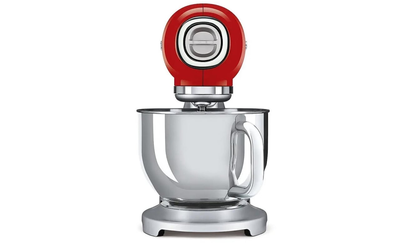 Robot Da Cucina Smeg SMF02RDEU, 4,8 Litri, Rosso, Stile Anni '50, Nuovo In Scatola Originale