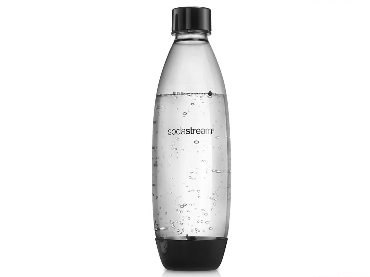 SodaStream ART BLACK + butelki 1 l Fuse x2 Water Pomelo