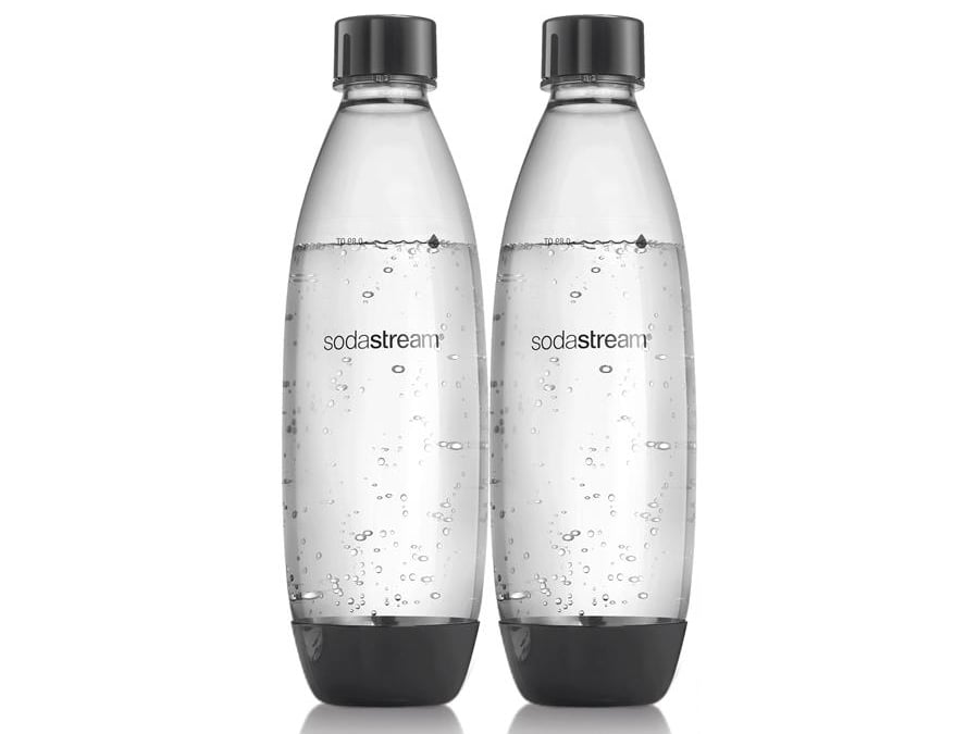 SodaStream TERRA BLACK + 2 BUTELKI FUSE BLACK + 2x LIPTON ICE TEA LEMON