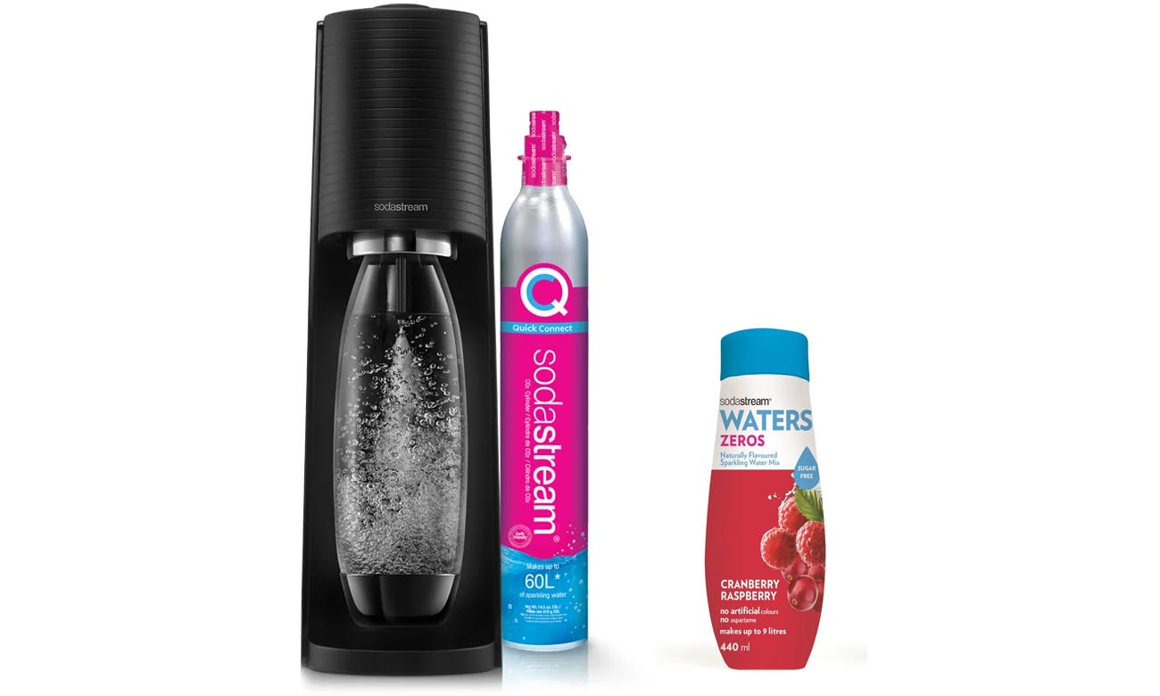 Ekspres do napojów gazowanych SodaStream TERRA BLACK