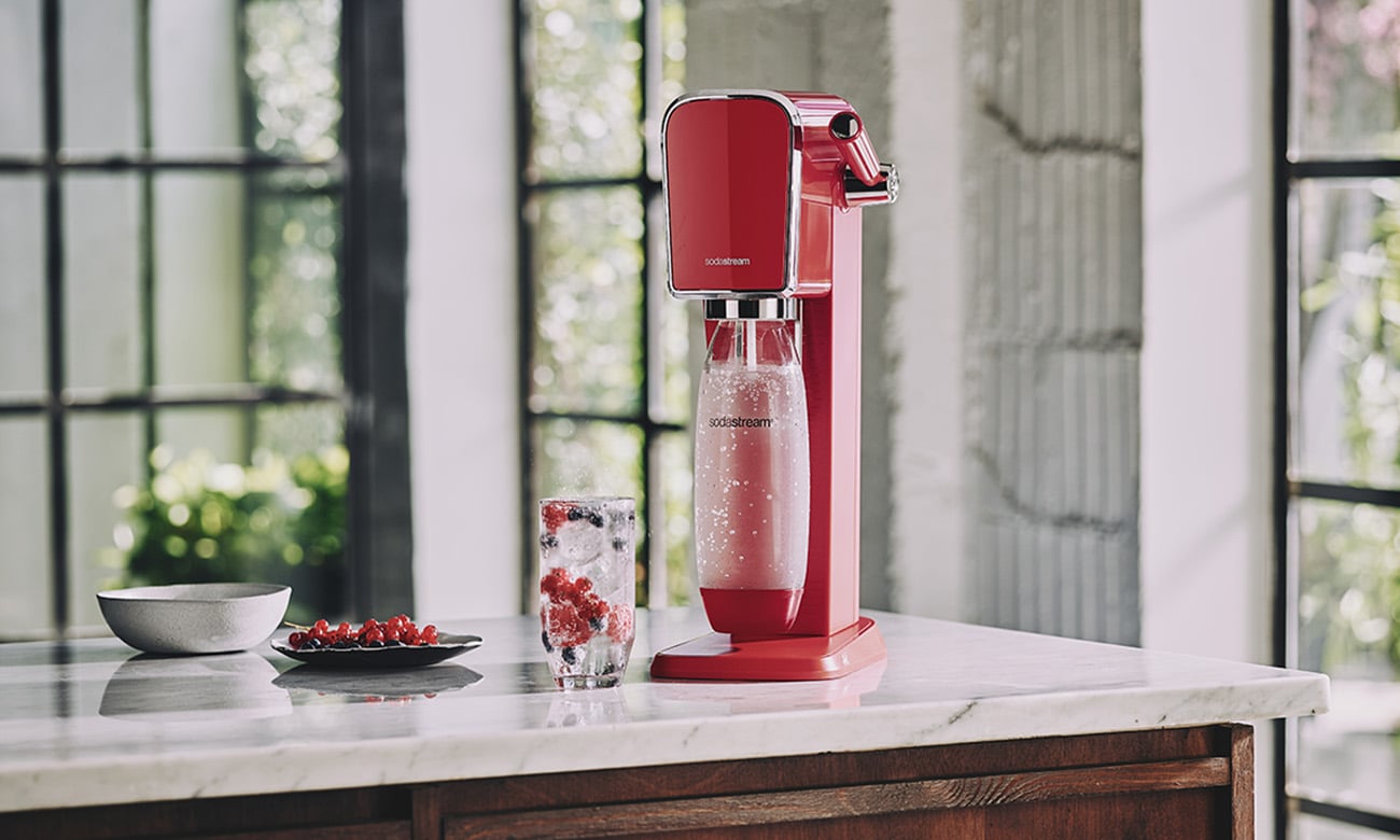 Ekspres do napojów gazowanych SodaStream ART Mandarin Red