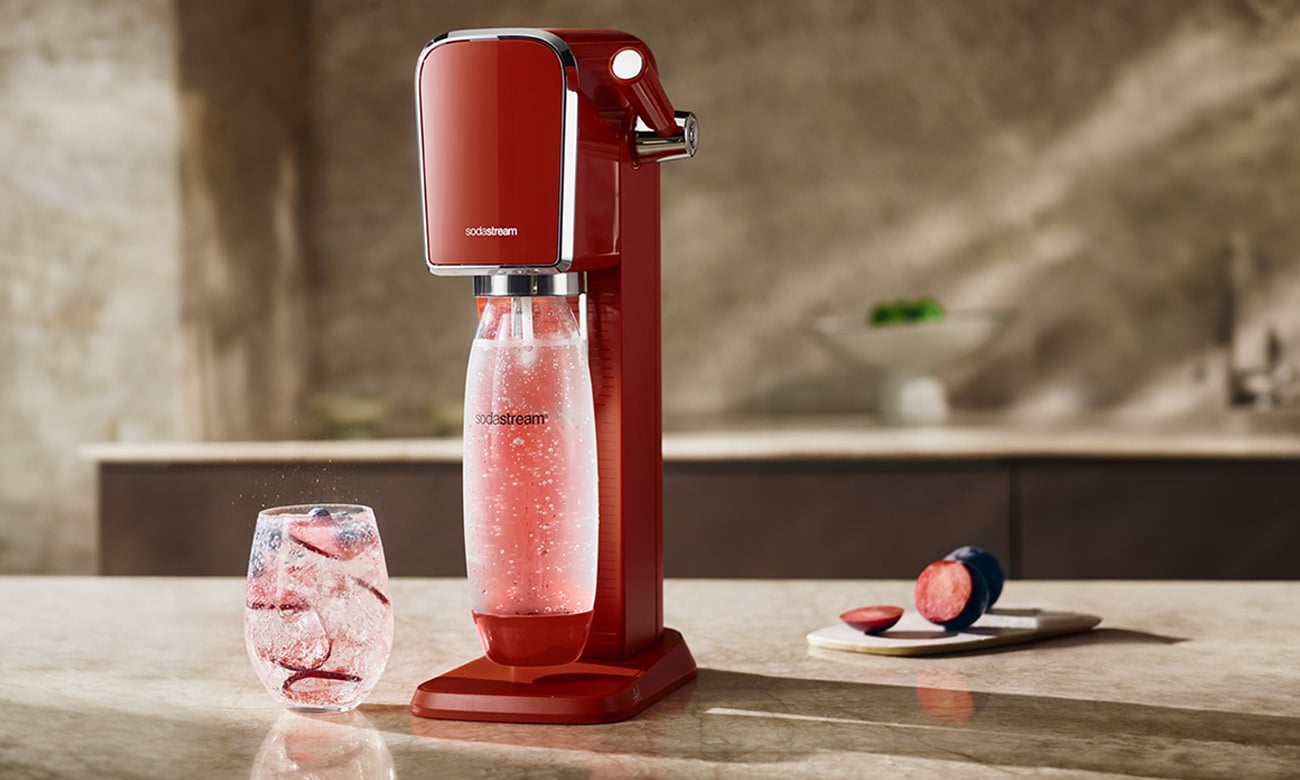 Ekspres do napojów gazowanych SodaStream ART Mandarin Red
