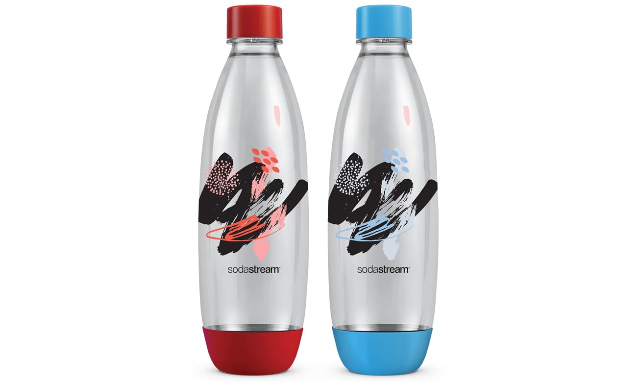 SodaStream Butelka 1L Fuse x2 Brush Design