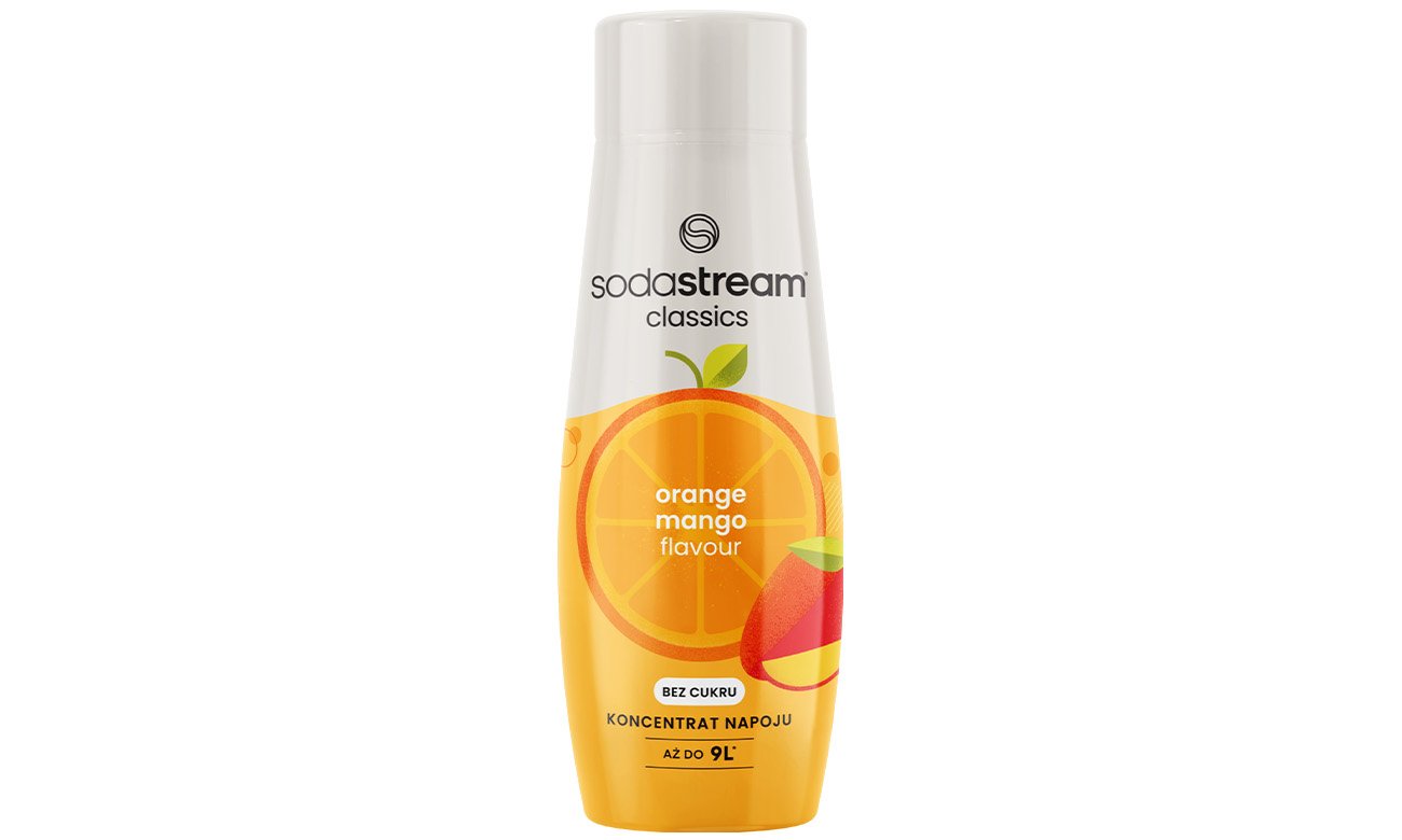 Syrop SodaStream Pomarańcza Mango Zero 440 ml