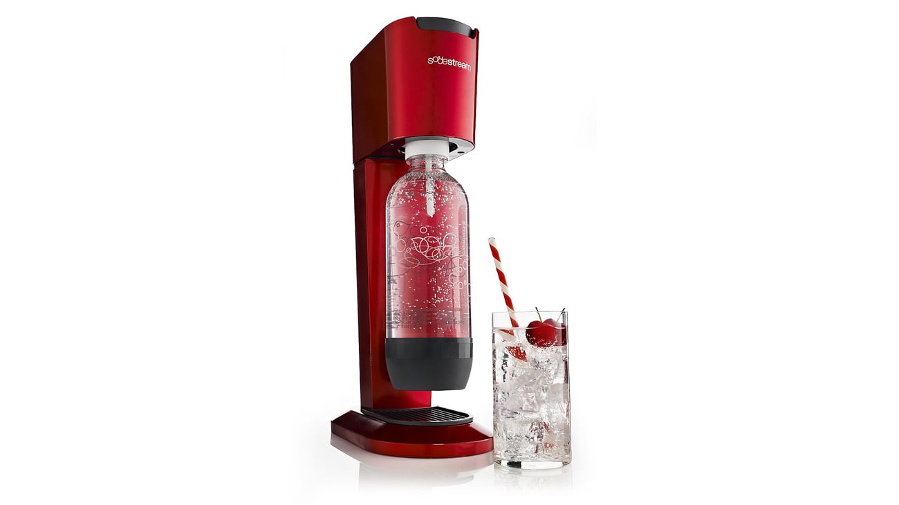 SodaStream Genesis czerwony-tytan - Saturator do wody - Sklep