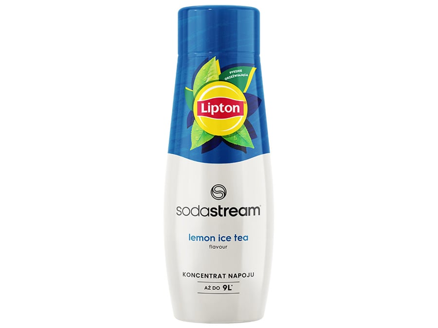 SodaStream ART BLACK +2x BUTELKA FUSE 1L +2x SYROP LIPTON ICE TEA LEMON