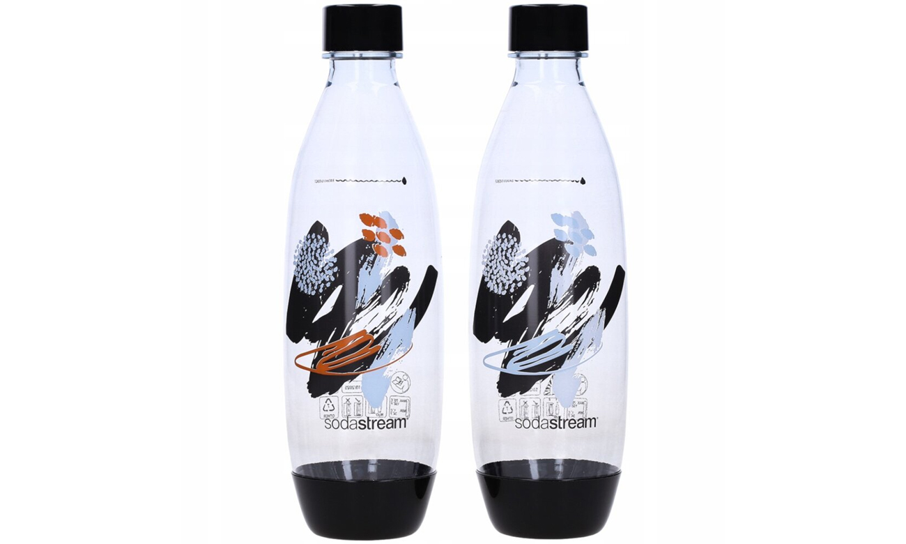 SodaStream Butelka 1L Fuse x2 Black Sparkling Mystery