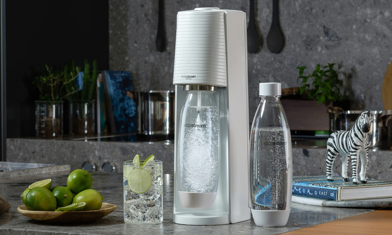 Ekspres do napojów gazowanych SodaStream TERRA WHITE