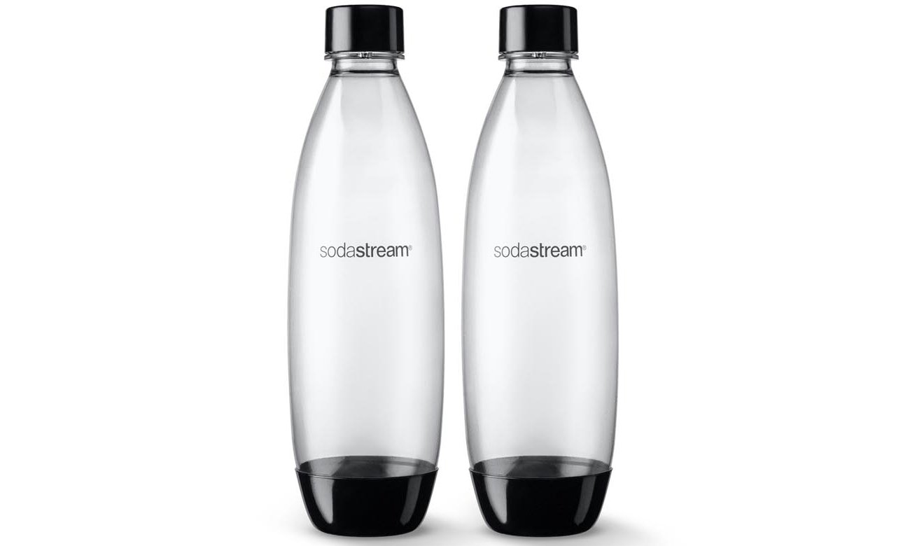 SodaStream Butelki 1 l Fuse x2 Black