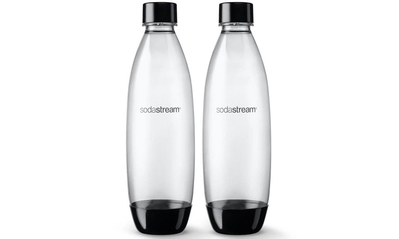 SodaStream Butelki 1 l Fuse x2 Black