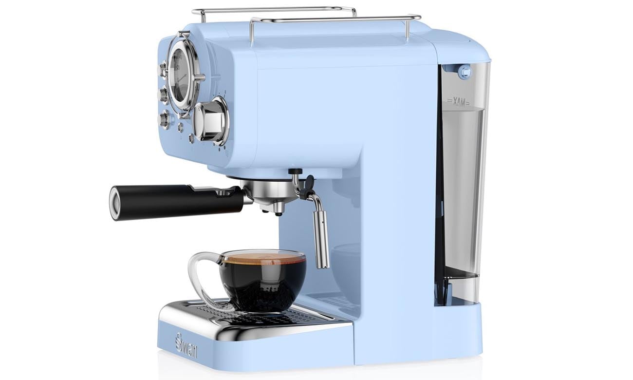 Swan Espresso Coffee Machine SK22110BLN niebieski Ekspresy do kawy