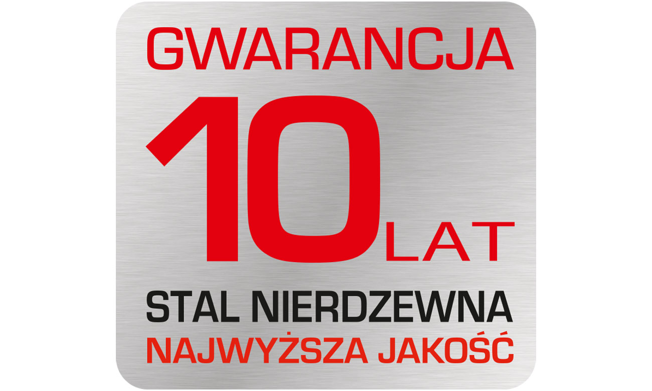 Tefal - 10 lat gwarancji na stal nierdzewną