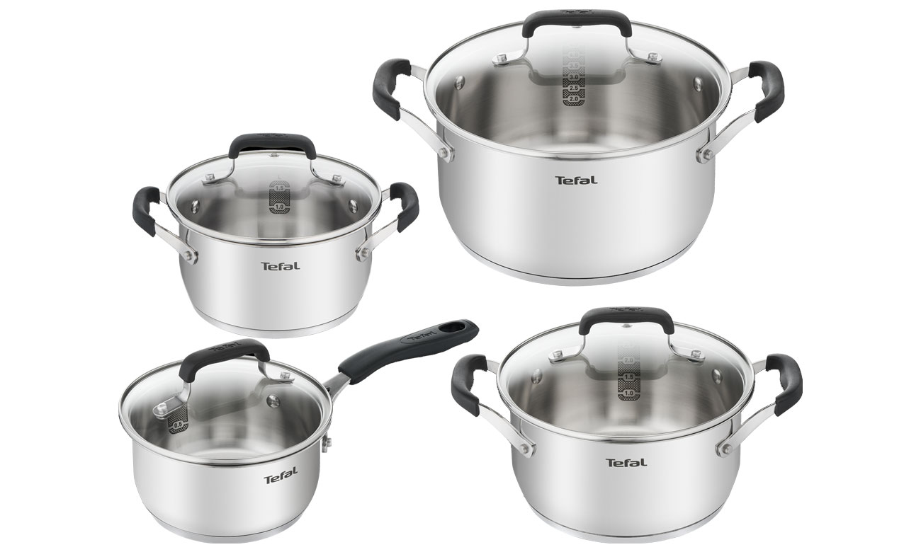 Zestaw Tefal Cook&Cool E493S874 8 el. opinie