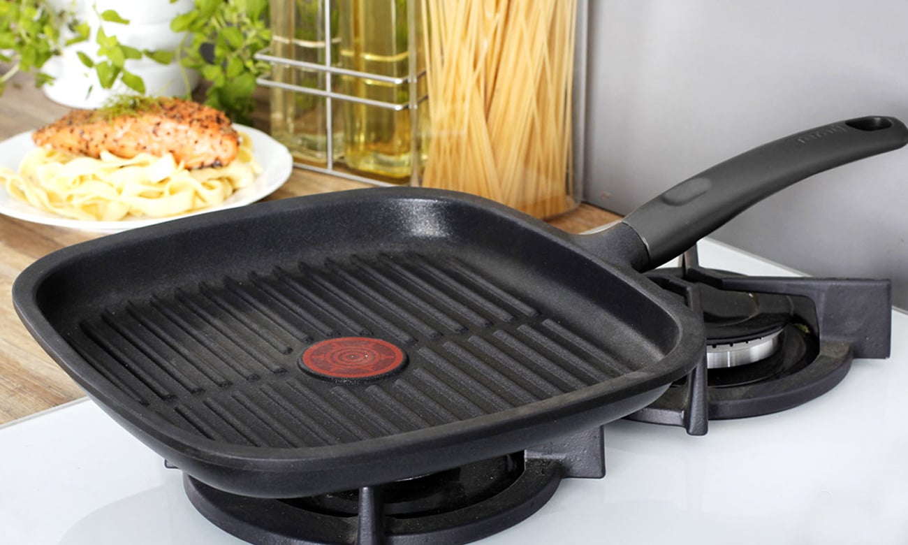 Tefal Patelnia grillowa Flavour 26x26cm H1154054 nieprzywierająca powłoka