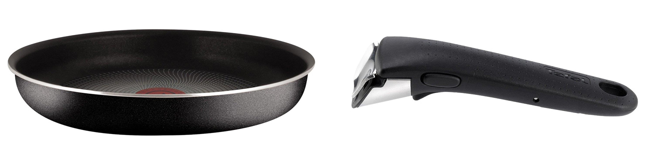 Garnki i patelnie Zestaw garnków Tefal Ingenio Essential L2009702 bogate wyposażenie dużo akcesoriów w zestawie