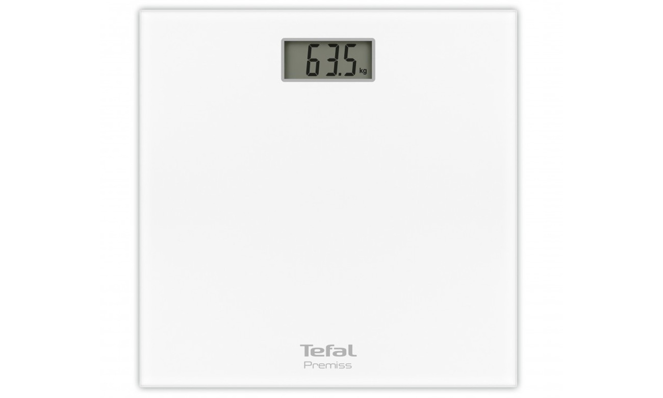 Waga łazienkowa 
Tefal	Premiss PP1061 150kg biała 
PP1061