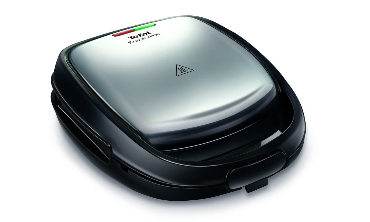 opiekacz Snack Time 3w1 SW342D38 firmy Tefal posiada dużą moc oraz elegancki design