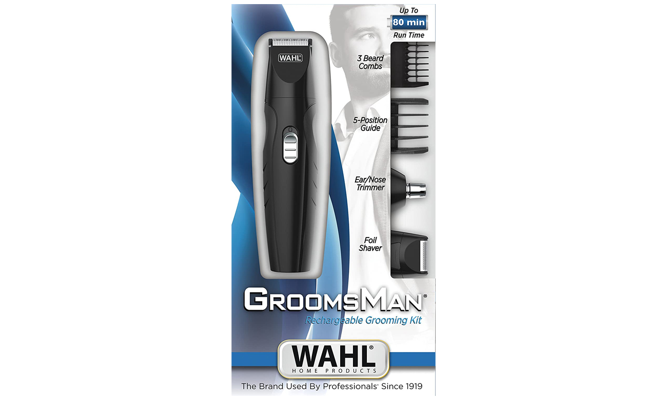 łatwa pielęgnacja z Wahl GroomsMan All in One Rechargeable 9685-016