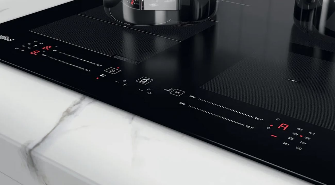 płyta whirlpool WF S0160 NE sterowanie