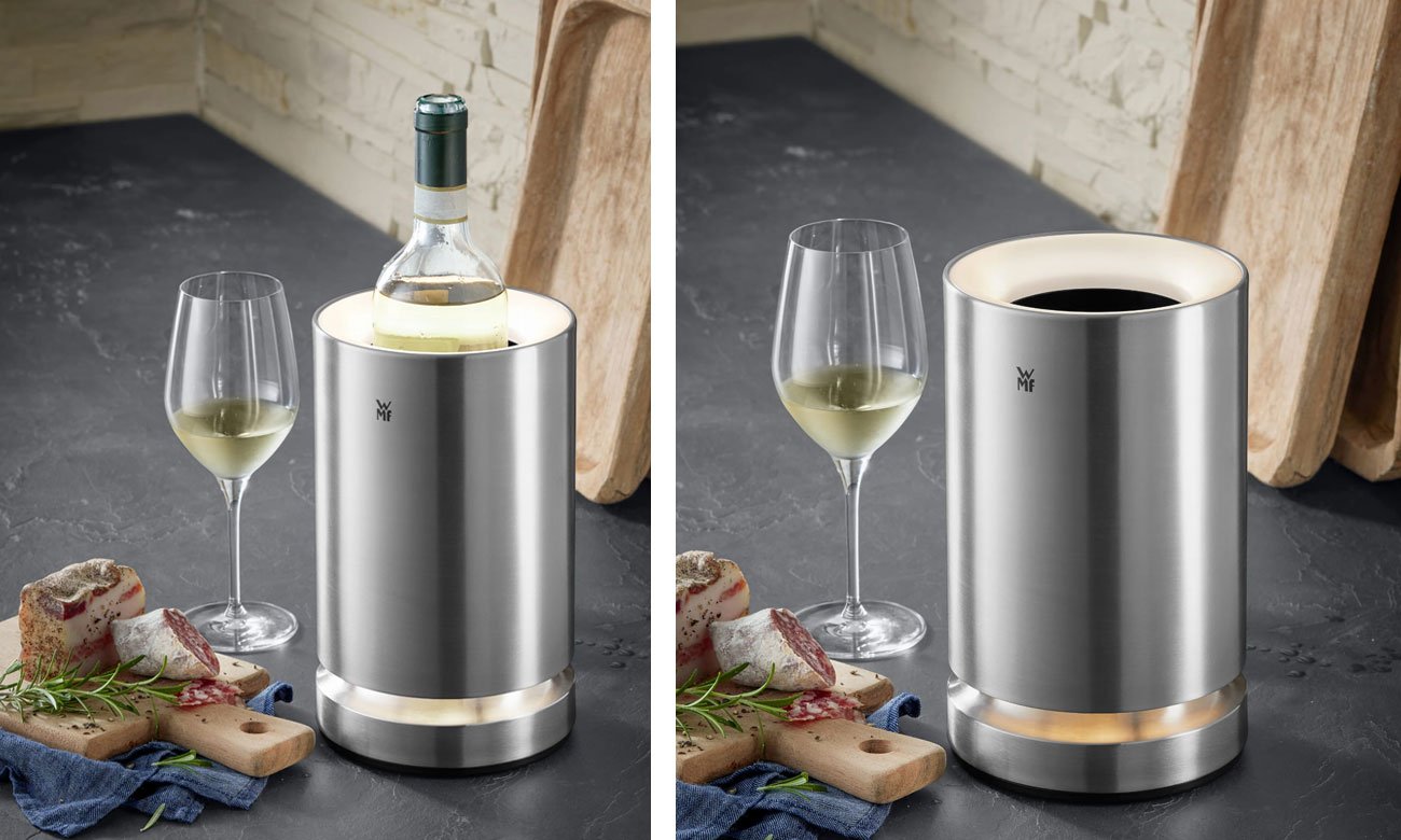 Podświetlany cooler do wina WMF Ambient