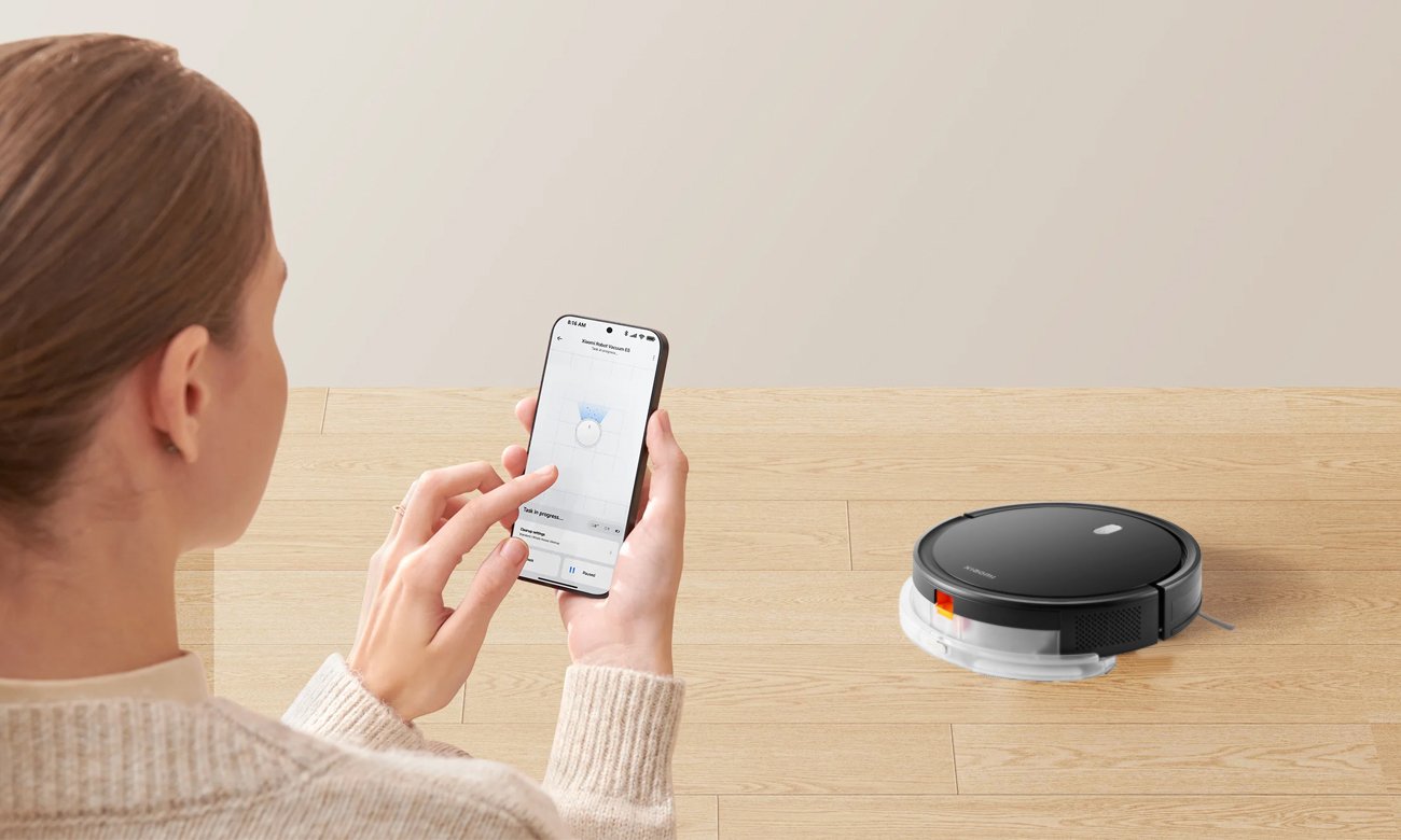 robot xiaomi vacuum E5 aplikacja