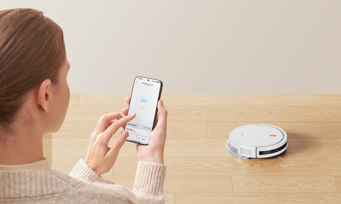  robot xiaomi vacuum E5 aplikacja