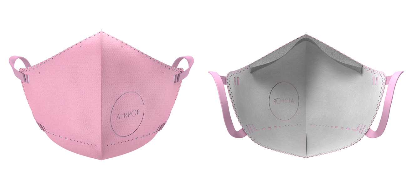 Maska ochronna Xiaomi AirPop Kids NV 4 szt różowa 43316