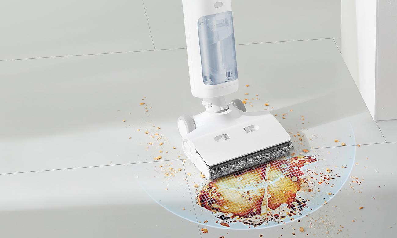 Inteligentne wykrywanie plam w Xiaomi Truclean W10 Pro