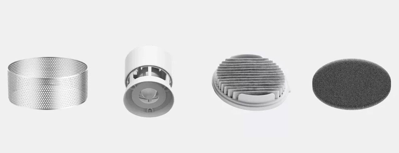 Poczwórny system filtracji w Xiaomi Roidmi F8