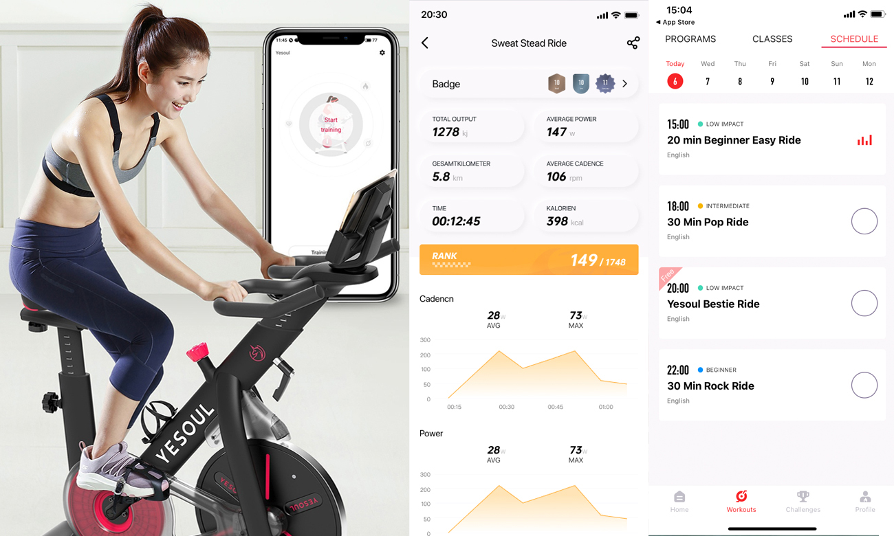 Rowerek stacjonarny Yesoul Spin Bike S3
