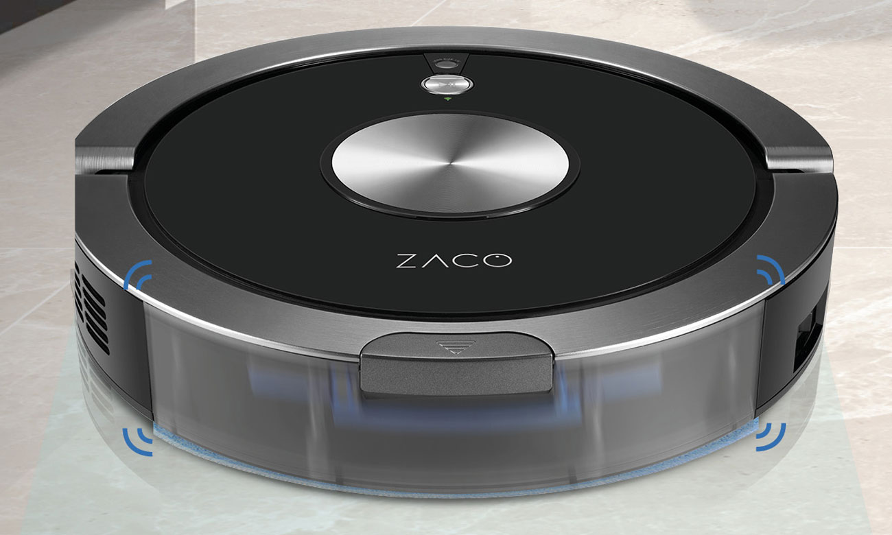 akcesoria w zestawie z robotem Zaco A9s