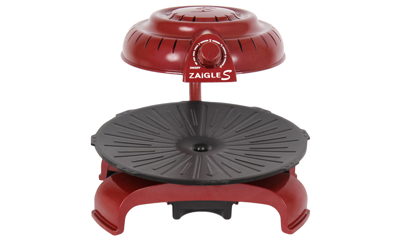 Grill elektryczny Zaigle Simple Everyday Grill czerwony ZaigleS-WD