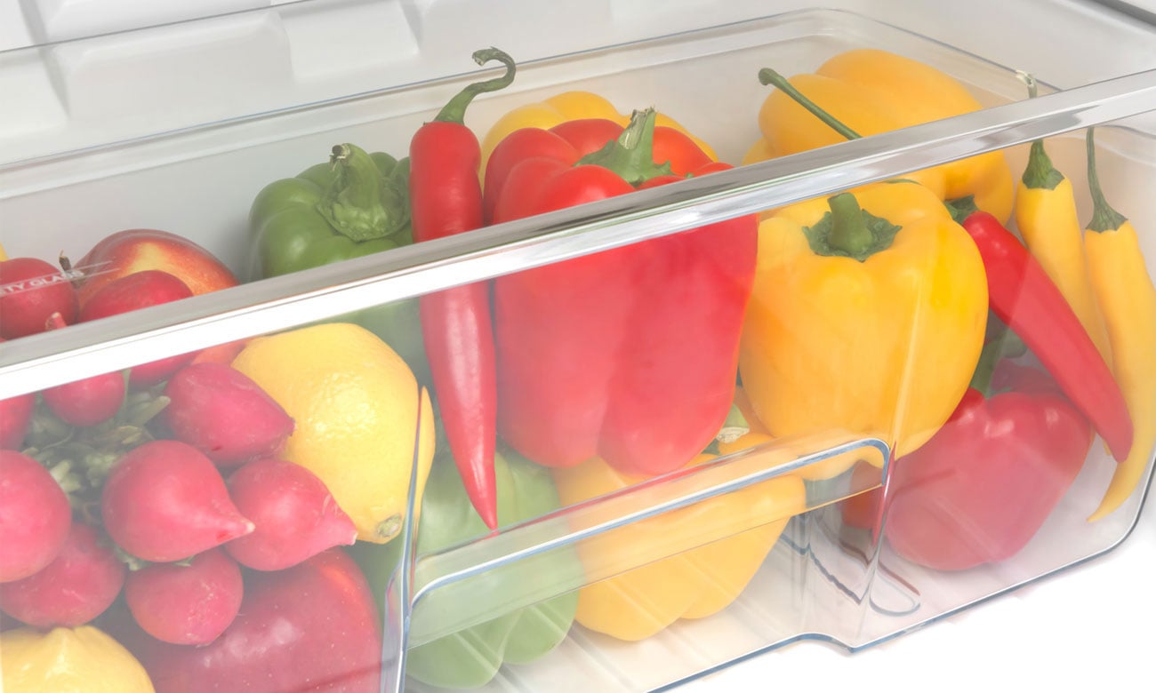 Szuflada na warzywa i owoce w lodówce Zanussi ZRG10800WA