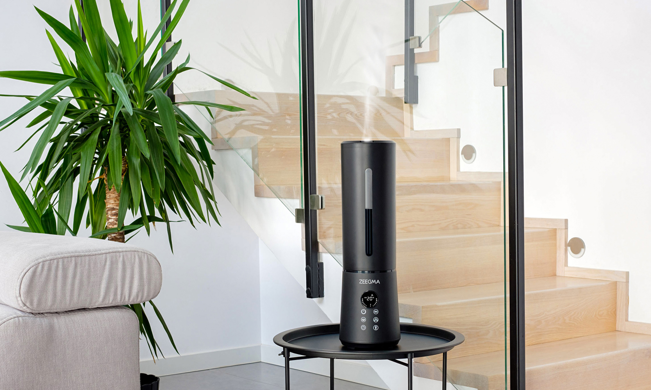 Nawilżacz powietrza Zeegma Ultrasoniczny Vers Ion Black 5902581659750