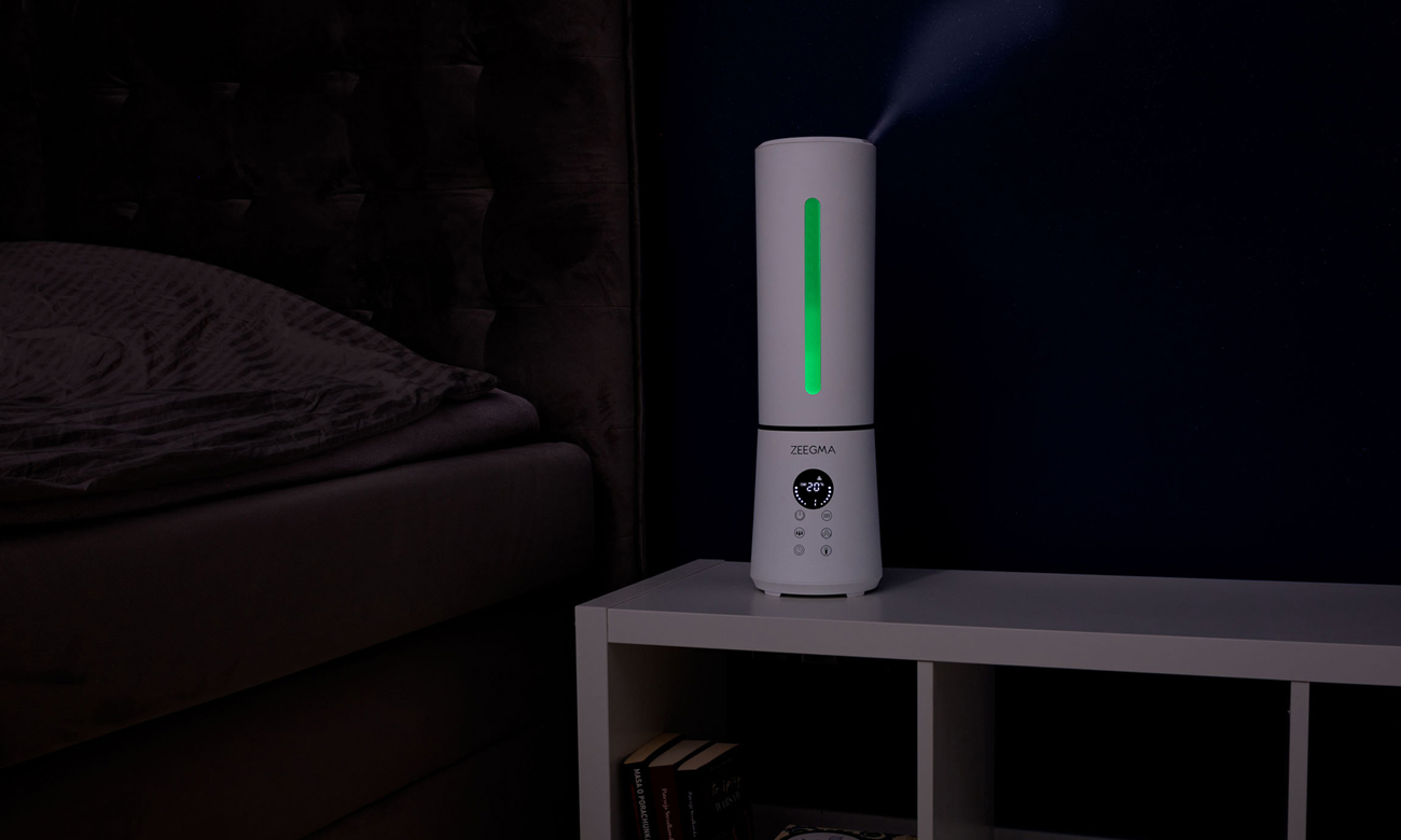 Nawilżacz powietrza Zeegma Ultrasoniczny Vers Ion White 5902581659767