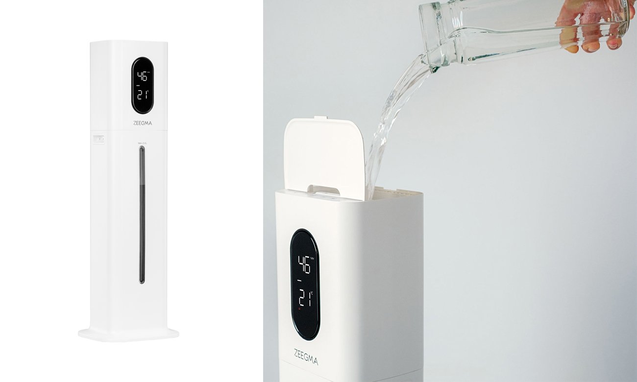 Nawilżacz powietrza ZEEGMA Ultrasoniczny Vers UV White 5902581659774