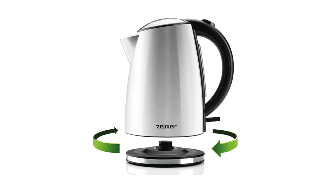 czyta woda dzięki Zelmer CK1020 1,7L 2200W inox filtr antyosadowy