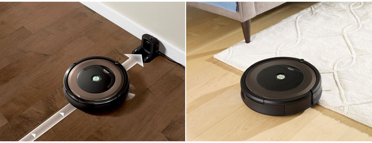 Gumowe szczotki AeroForce w iRobot Roomba 896