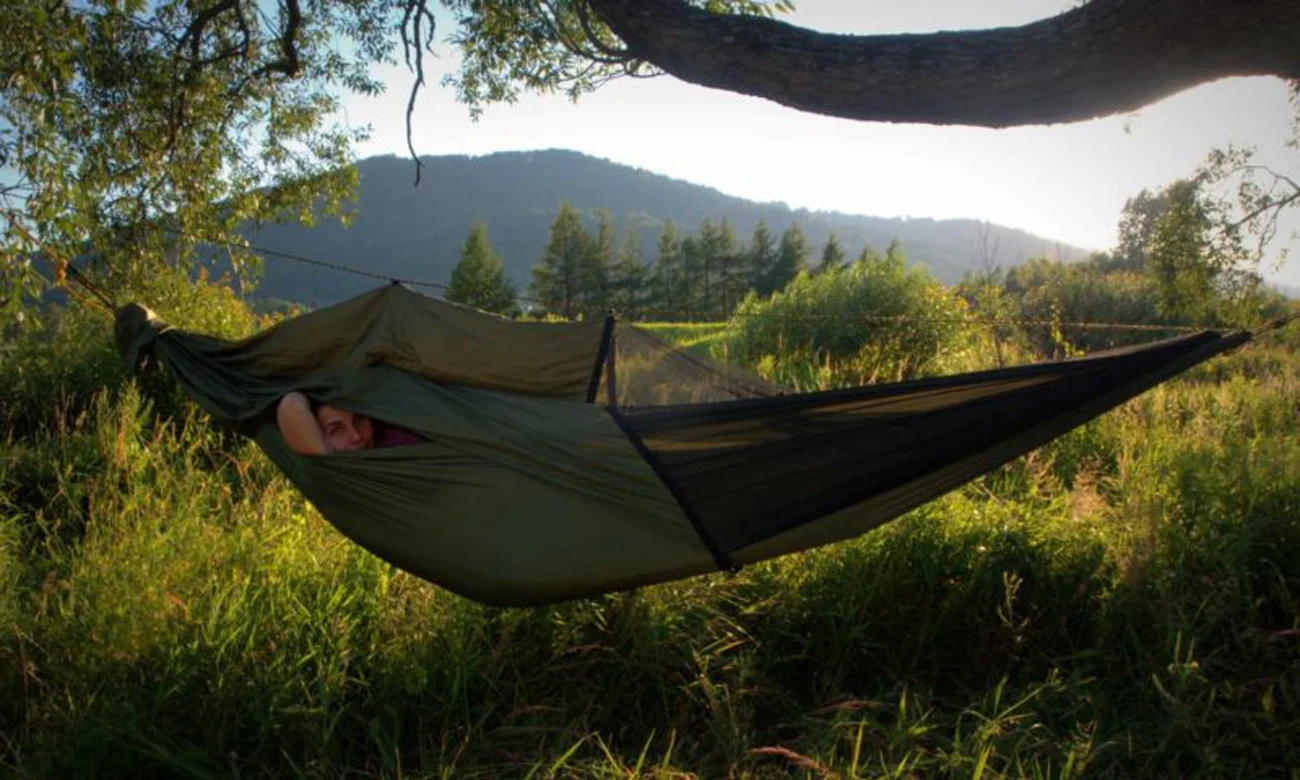 Hamak z moskitierą Bushmen Bushbed Hammock