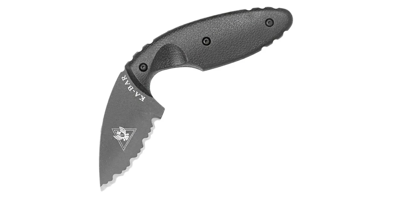 Nóż z głownią stałą Ka-Bar TDI Original Serrated 1481