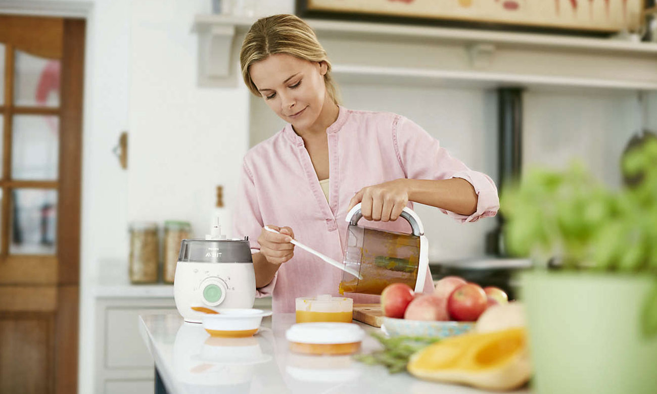 Philips Avent Urządzenie do przygotowywania jedzenia dla dzieci 4 w 1 SCF885/01