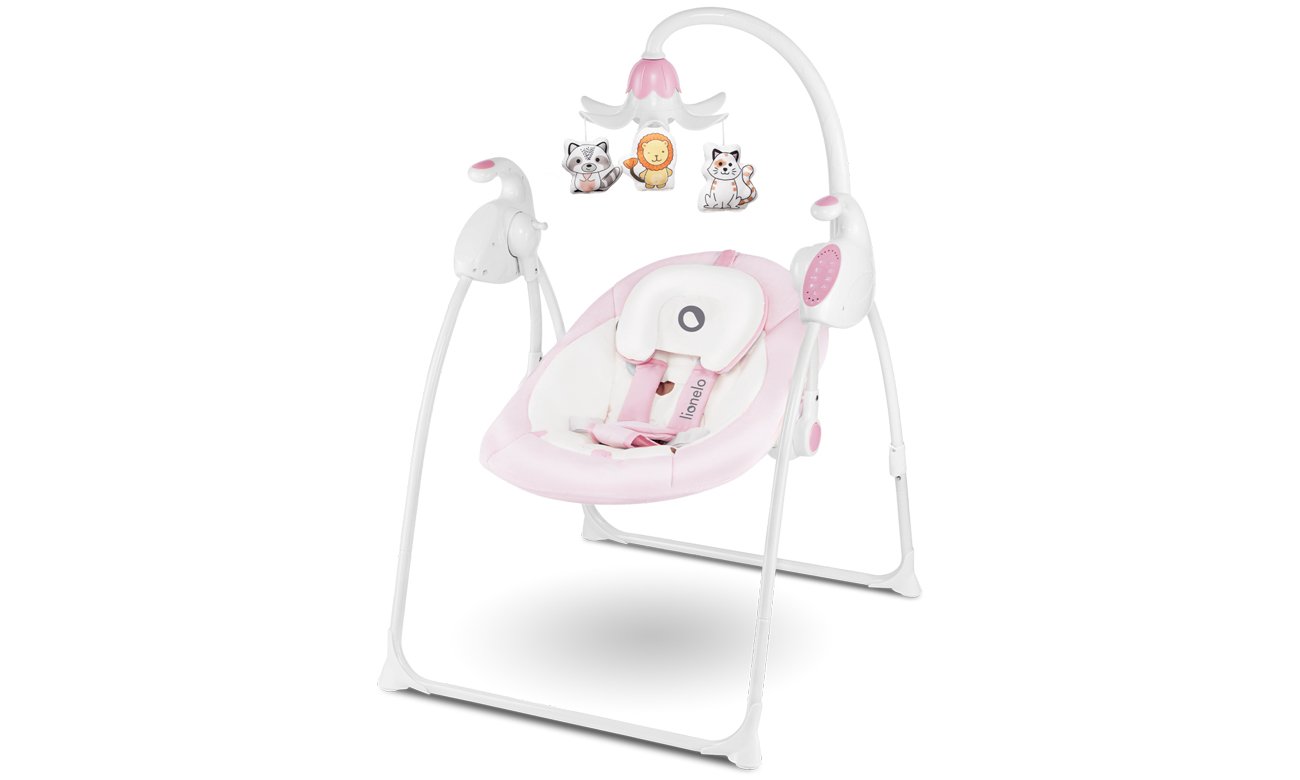 Leżaczek Lionelo Robin Pink różowy